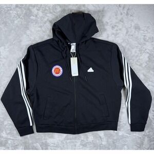 Adidas McDonald's All American Games Hoodie Youth Large 3 Stripe Full Zip 2023